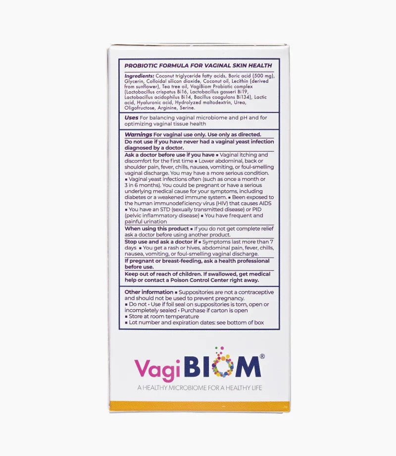 Óvulos - Ácido Bórico + Prebióticos