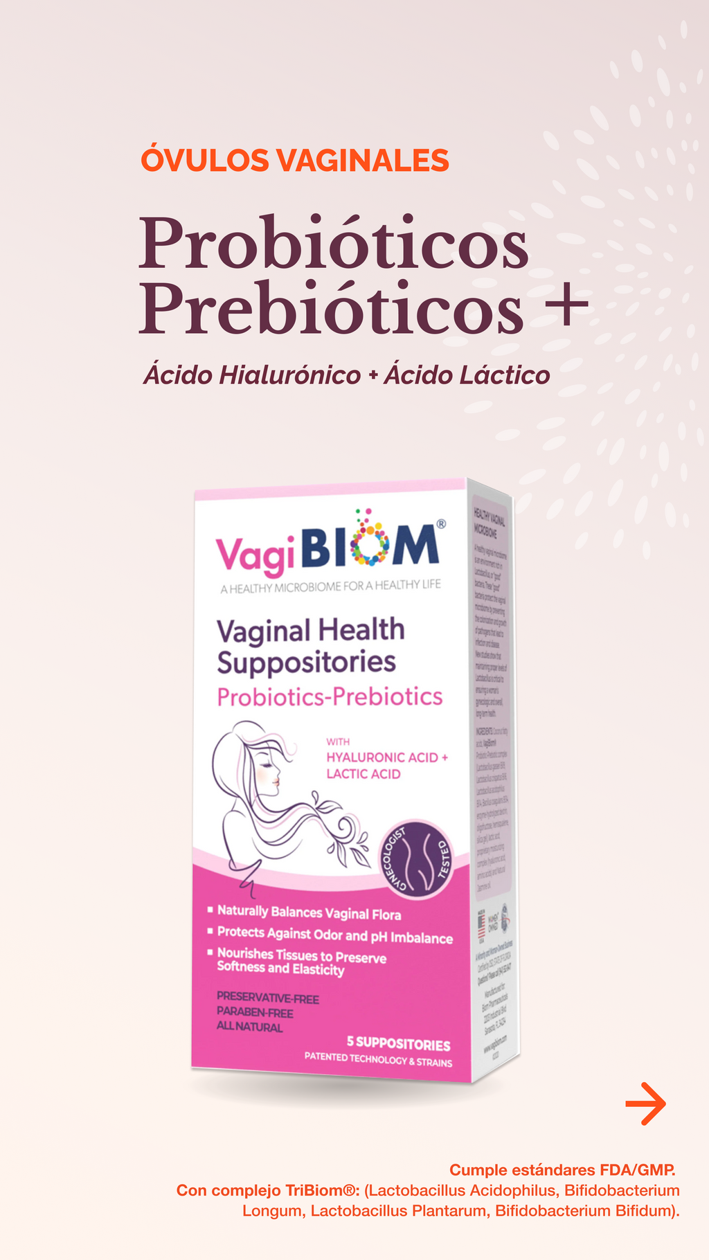 Óvulos - Probiotics + Prebiotics