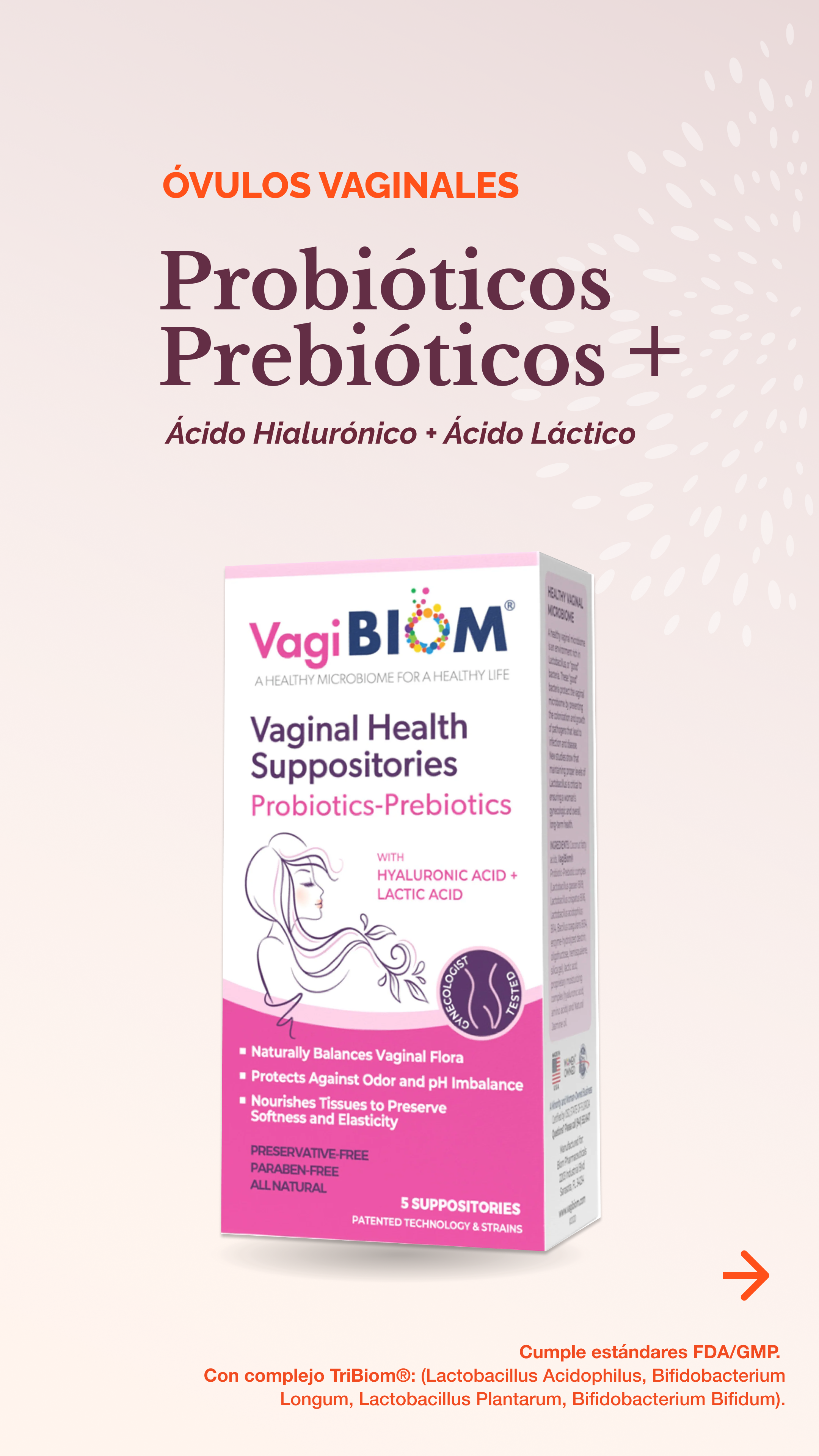 Óvulos - Probiotics + Prebiotics