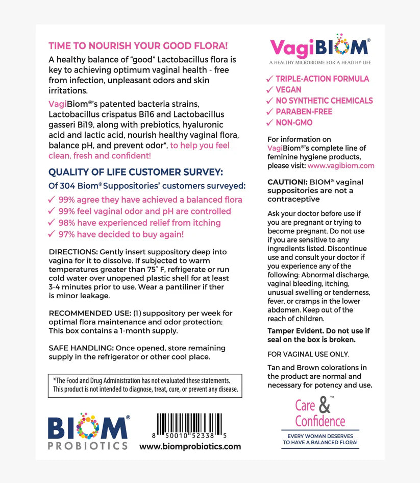 Óvulos - Probiotics + Prebiotics